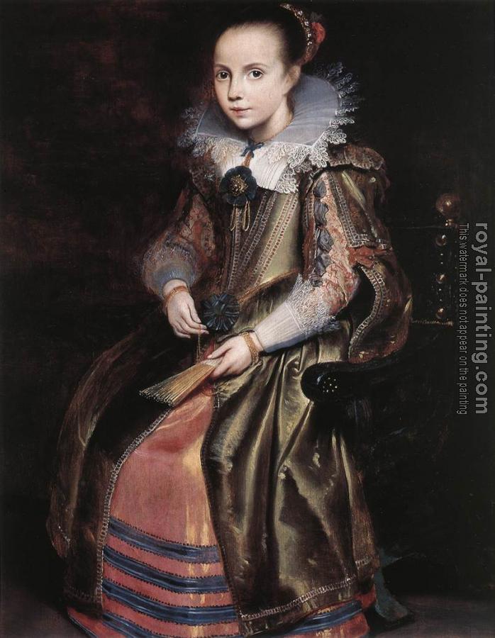 Cornelis De Vos : Elisabeth Vekemans as a Young Girl